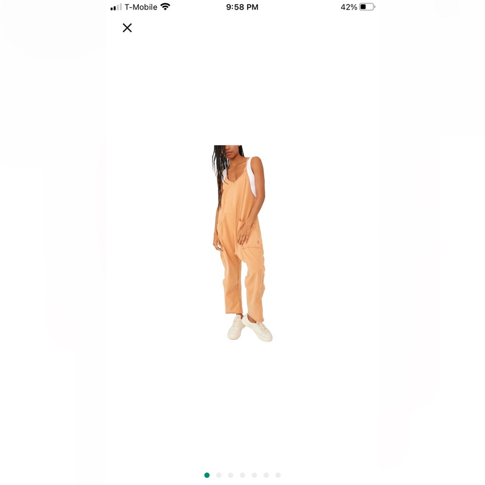 Free People Hot Shot Onesie Size Medium